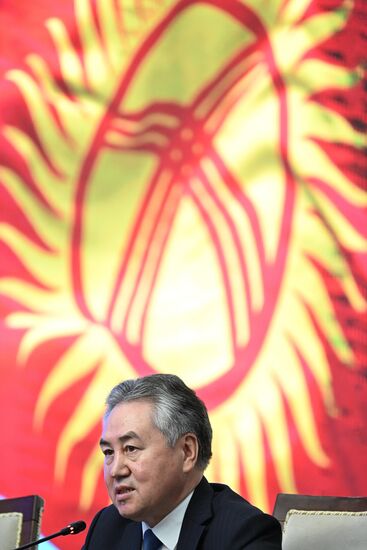 Визит президента РФ В. Путина в Киргизию