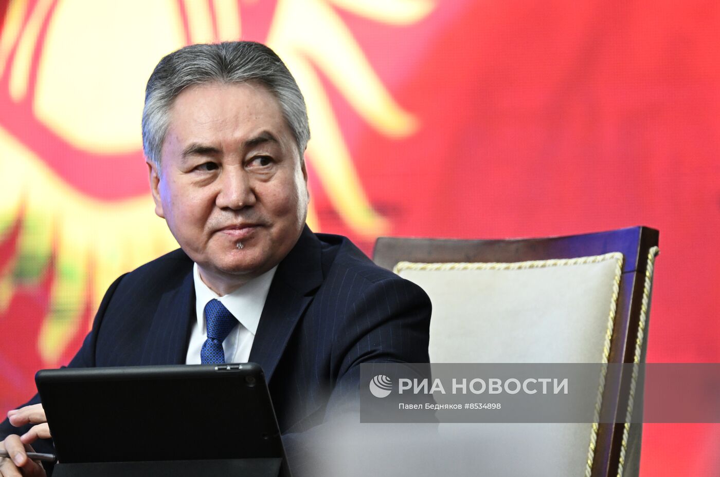 Визит президента РФ В. Путина в Киргизию