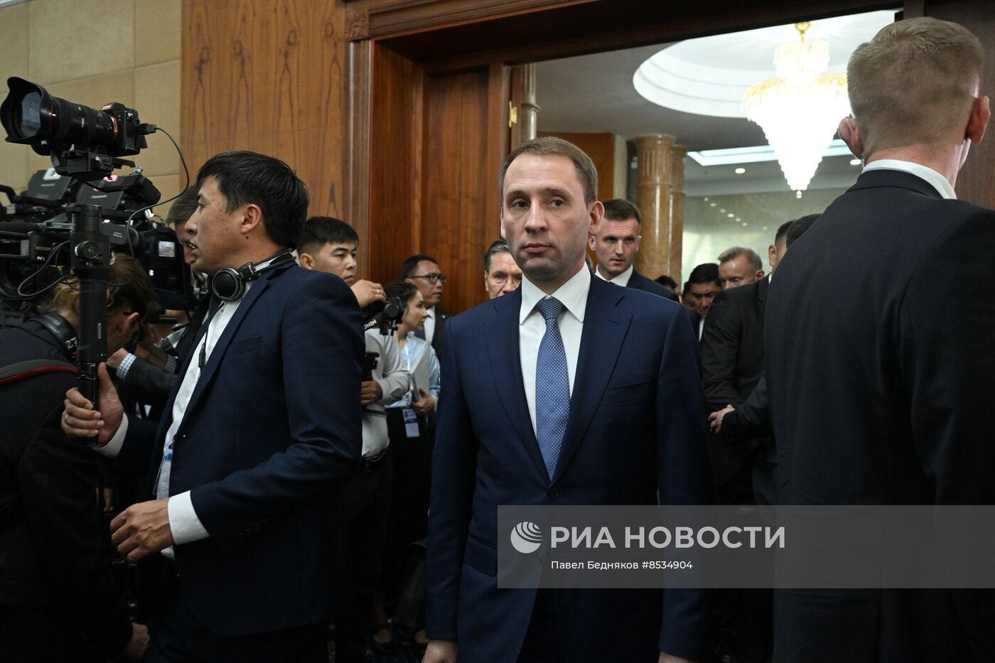 Визит президента РФ В. Путина в Киргизию