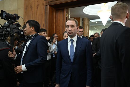 Визит президента РФ В. Путина в Киргизию