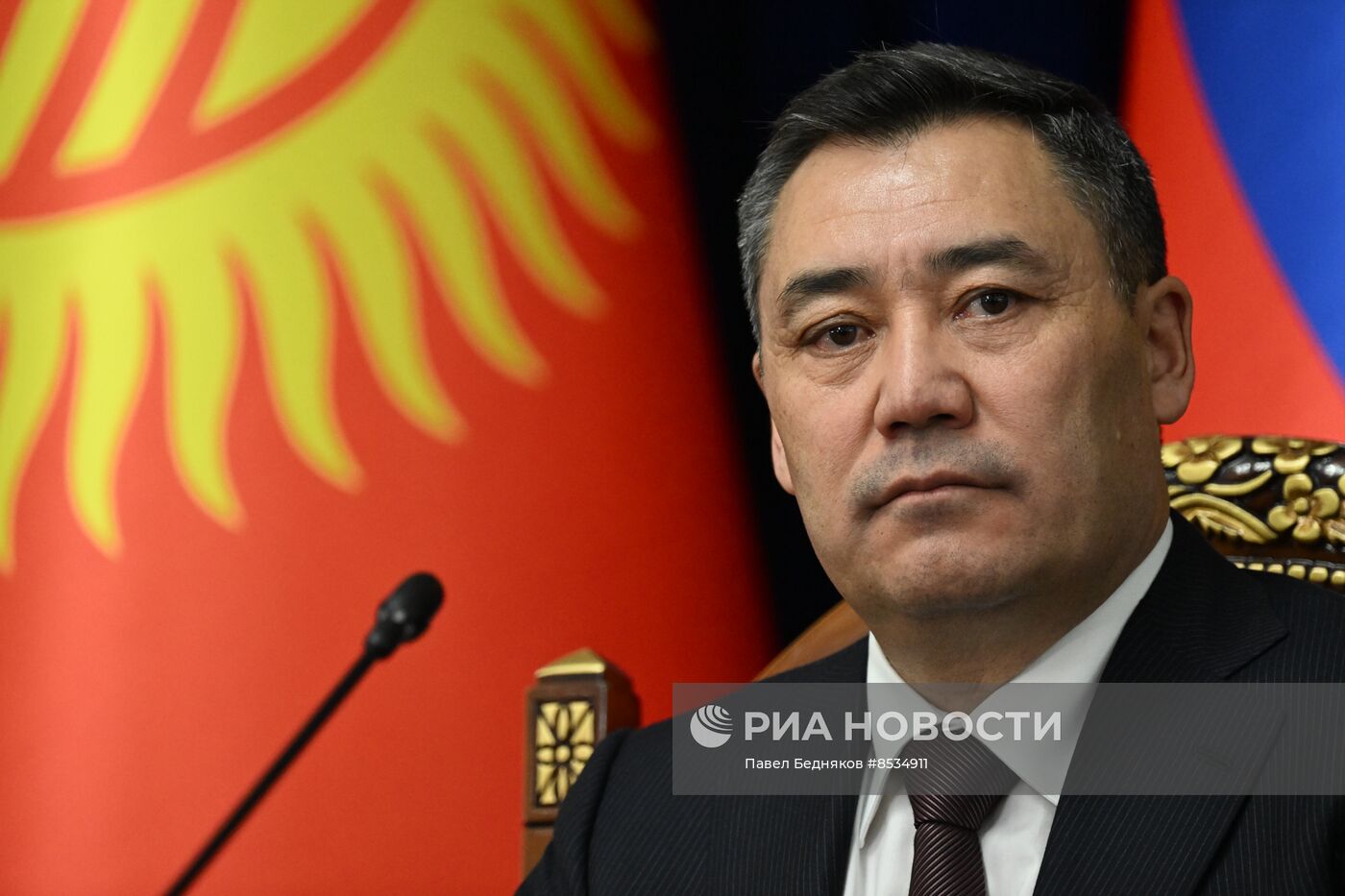 Визит президента РФ В. Путина в Киргизию