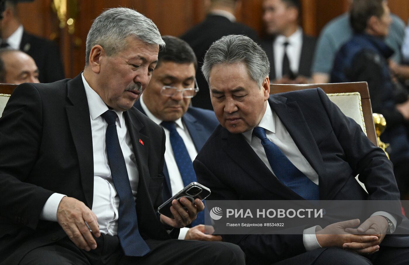 Визит президента РФ В. Путина в Киргизию