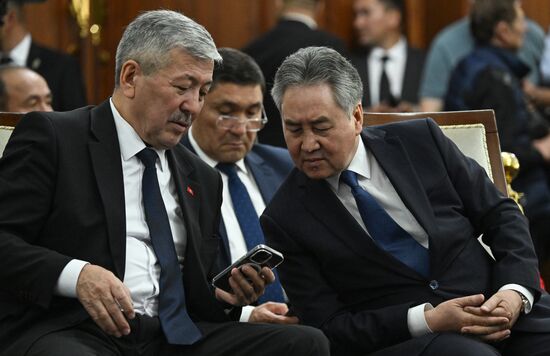 Визит президента РФ В. Путина в Киргизию