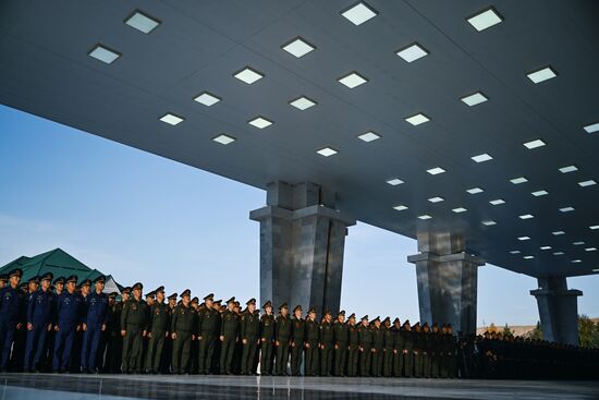 Визит президента РФ В. Путина в Киргизию