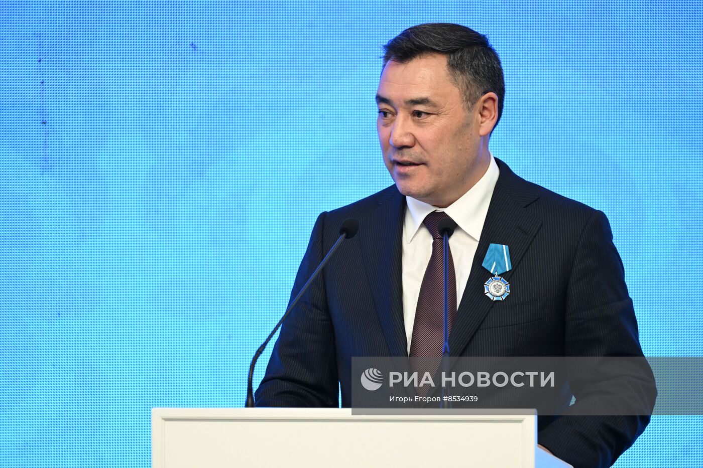 Визит президента РФ В. Путина в Киргизию