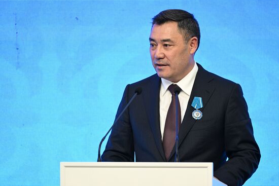 Визит президента РФ В. Путина в Киргизию