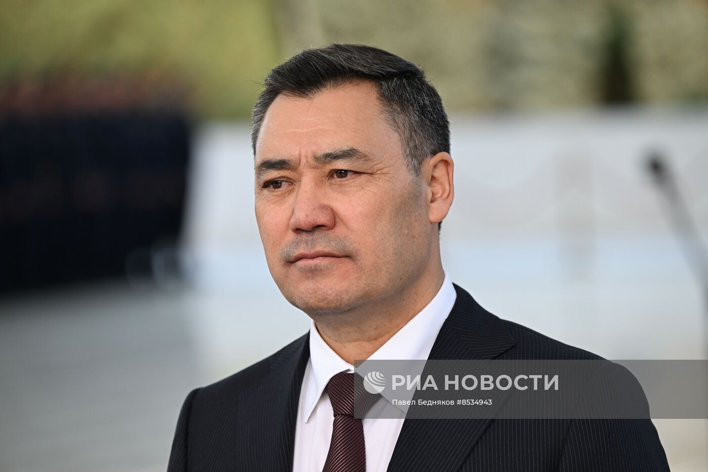 Визит президента РФ В. Путина в Киргизию