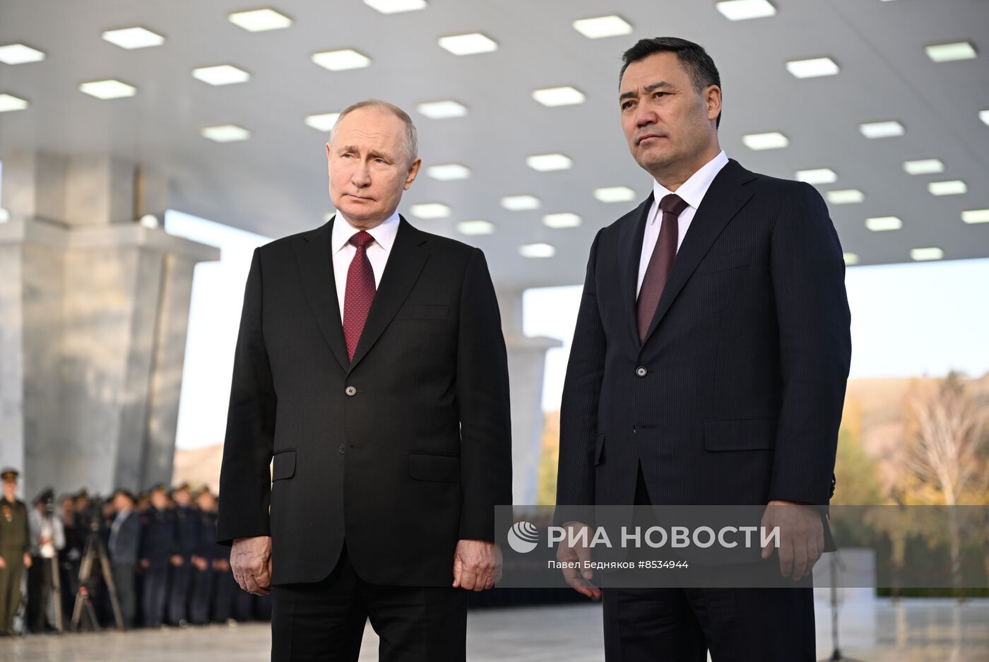 Визит президента РФ В. Путина в Киргизию