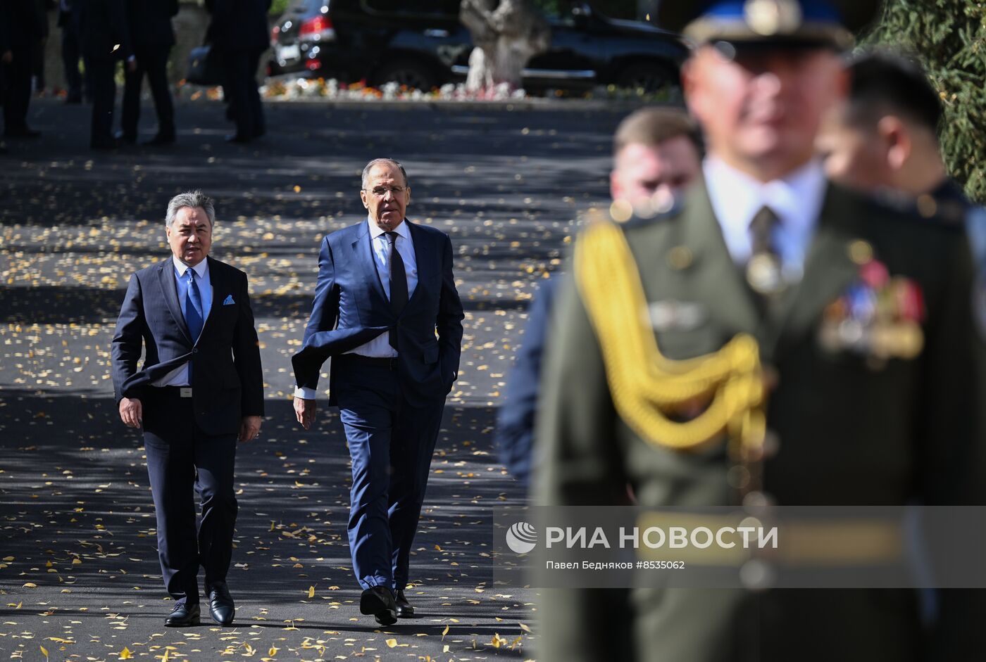 Визит президента РФ В. Путина в Киргизию