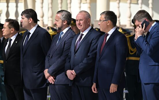 Визит президента РФ В. Путина в Киргизию