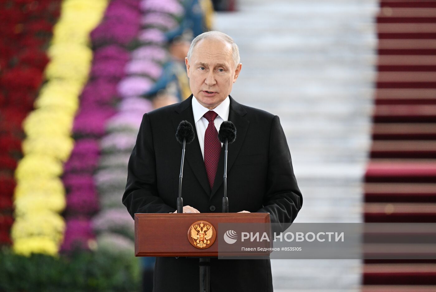 Визит президента РФ В. Путина в Киргизию