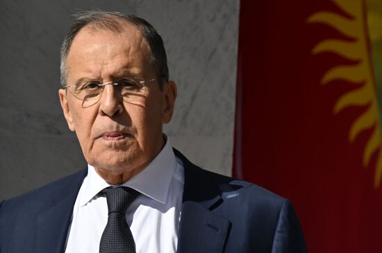Визит президента РФ В. Путина в Киргизию