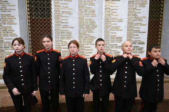 Вручение медалей общественного признания "Отец солдата"