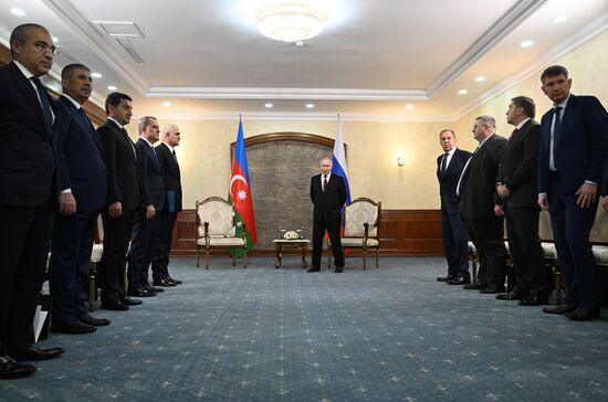 Визит президента РФ В. Путина в Киргизию