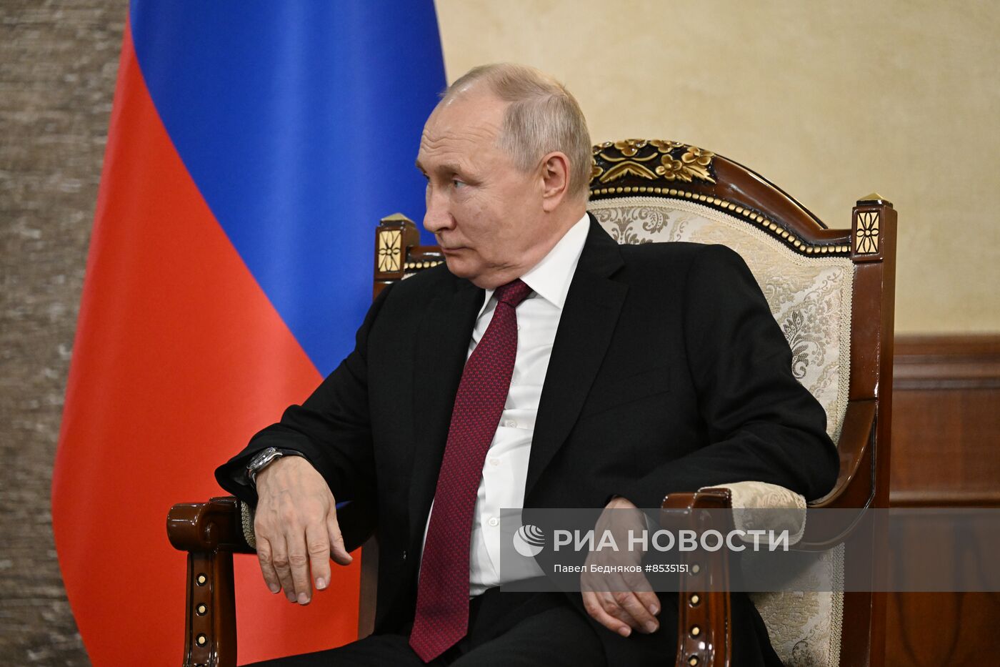 Визит президента РФ В. Путина в Киргизию