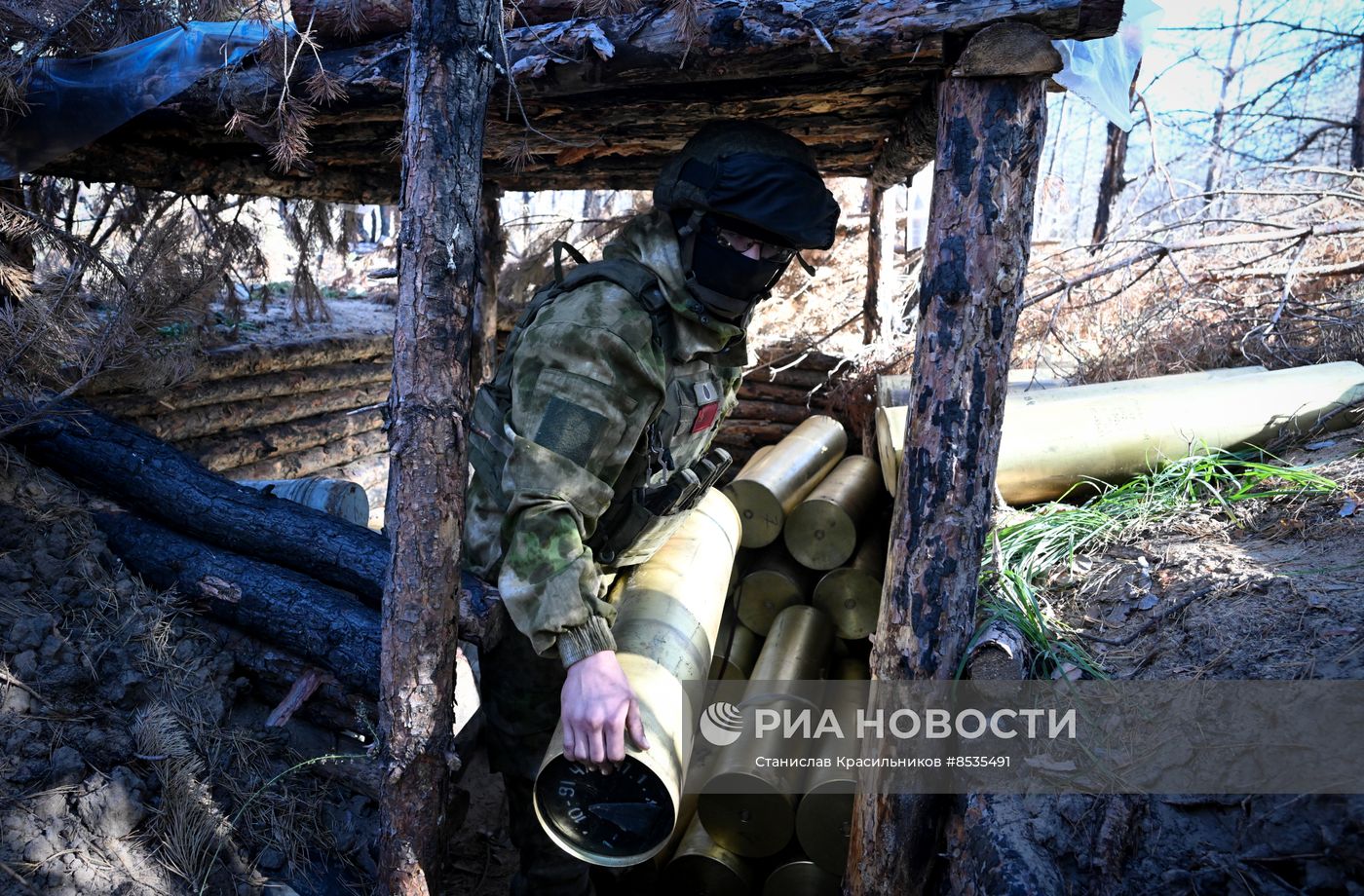 Боевая работа расчетов БПЛА "Суперкам" и артиллеристов ЦВО на Краснолиманском направлении СВО