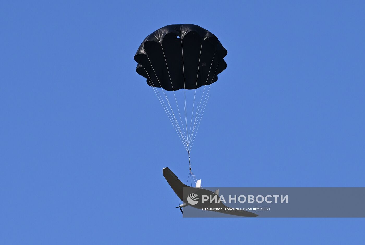 Боевая работа расчетов БПЛА "Суперкам" и артиллеристов ЦВО на Краснолиманском направлении СВО
