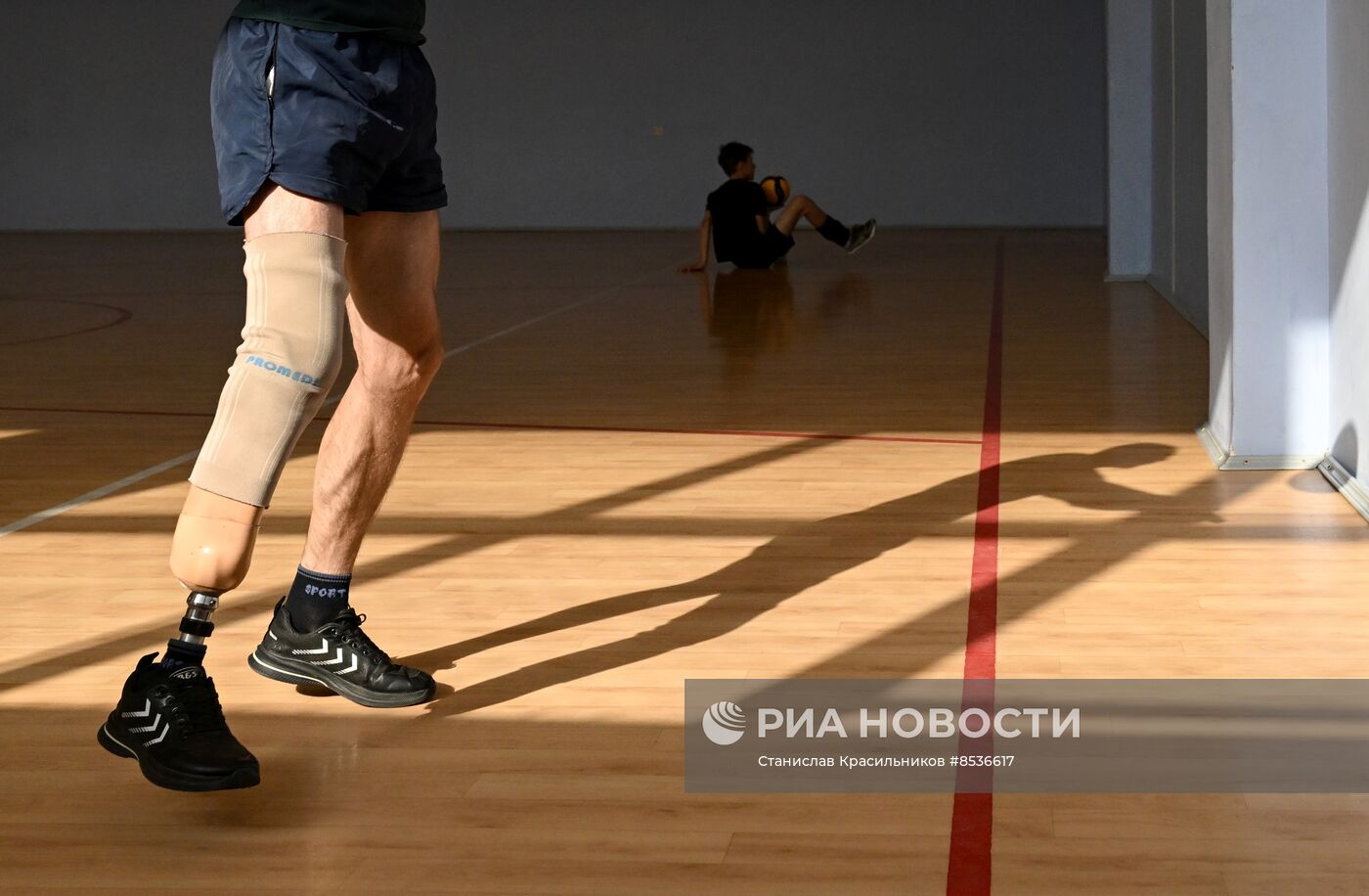 Команда по волейболу для людей с ограниченными возможностями в Луганске