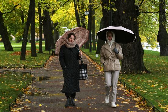 Осень в Санкт-Петербурге