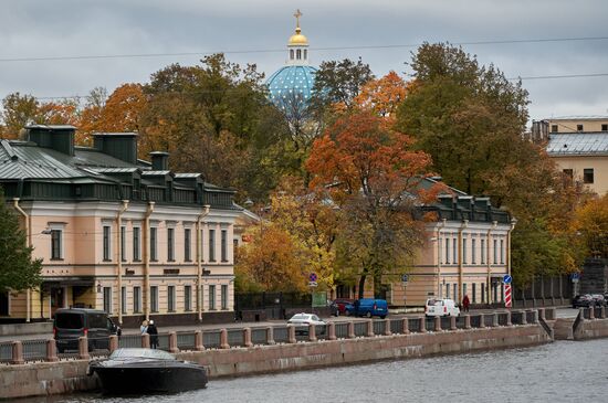 Осень в Санкт-Петербурге