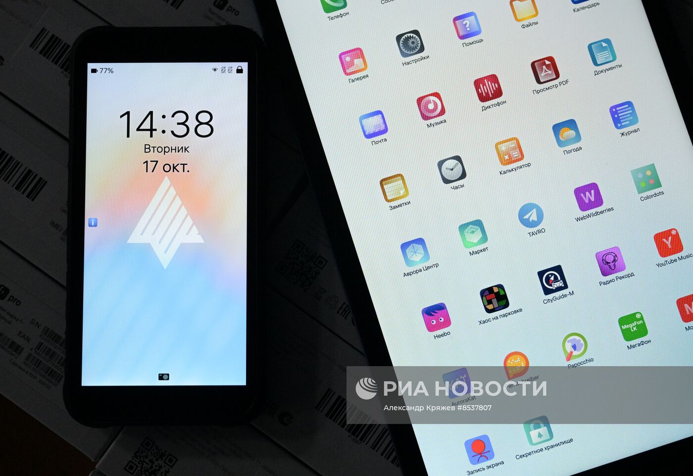 Тестирование российской операционной системы "Аврора" в Новосибирске