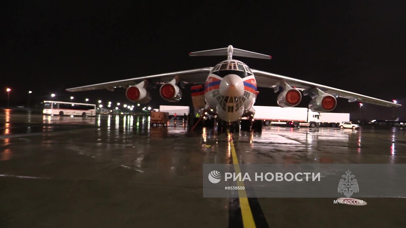 МЧС России доставит в сектор Газа гуманитарную помощь