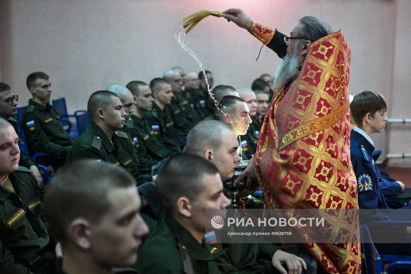 Отправка призывников к местам службы