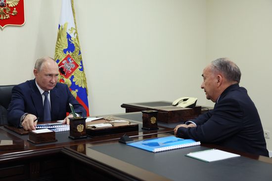 Рабочая поездка президента РФ В. Путина в Пермь
