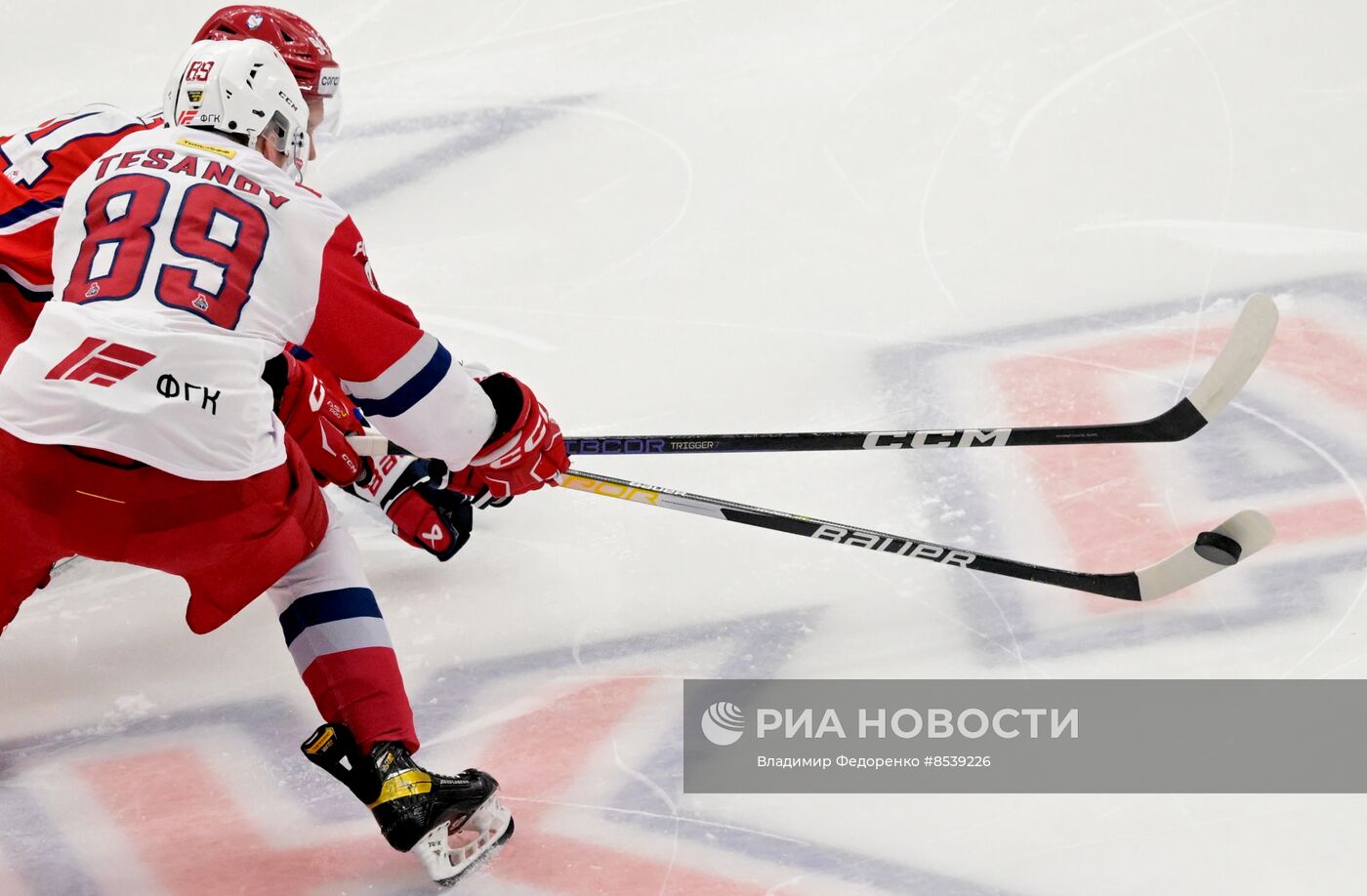 Хоккей. КХЛ. Матч ЦСКА - "Локомотив"