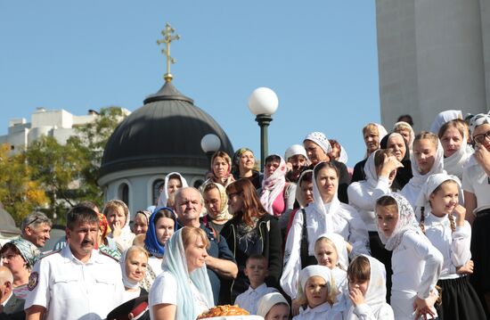 Торжественная встреча нового главы митрополии Крыма Тихона