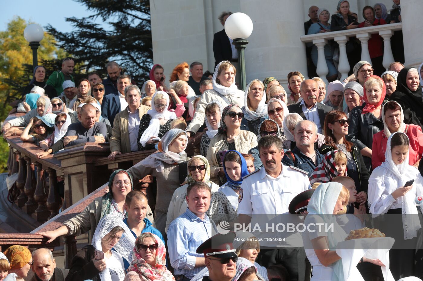 Торжественная встреча нового главы митрополии Крыма Тихона
