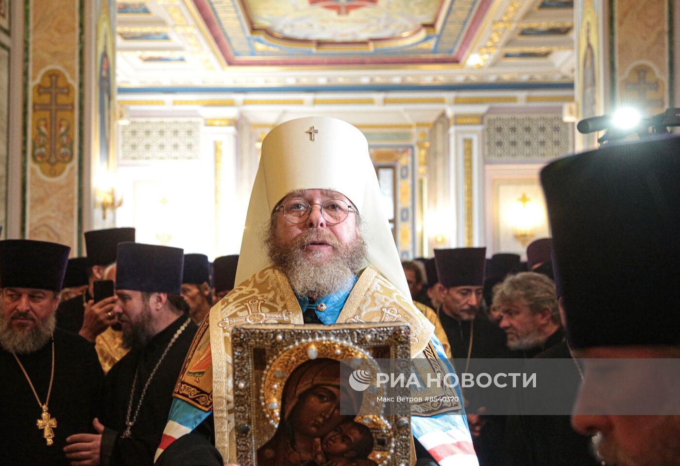 Торжественная встреча нового главы митрополии Крыма Тихона