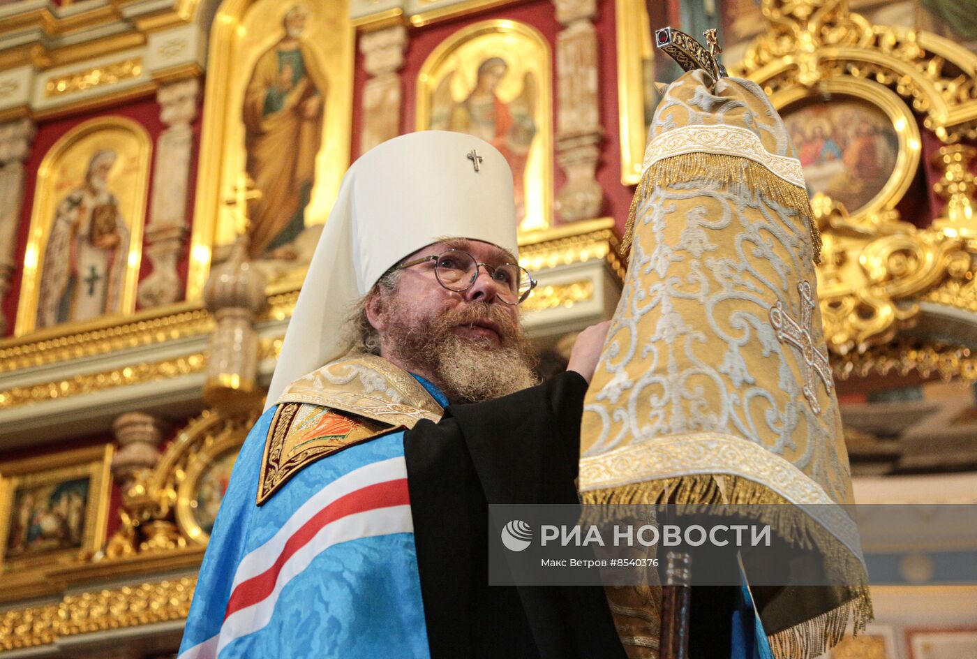 Торжественная встреча нового главы митрополии Крыма Тихона