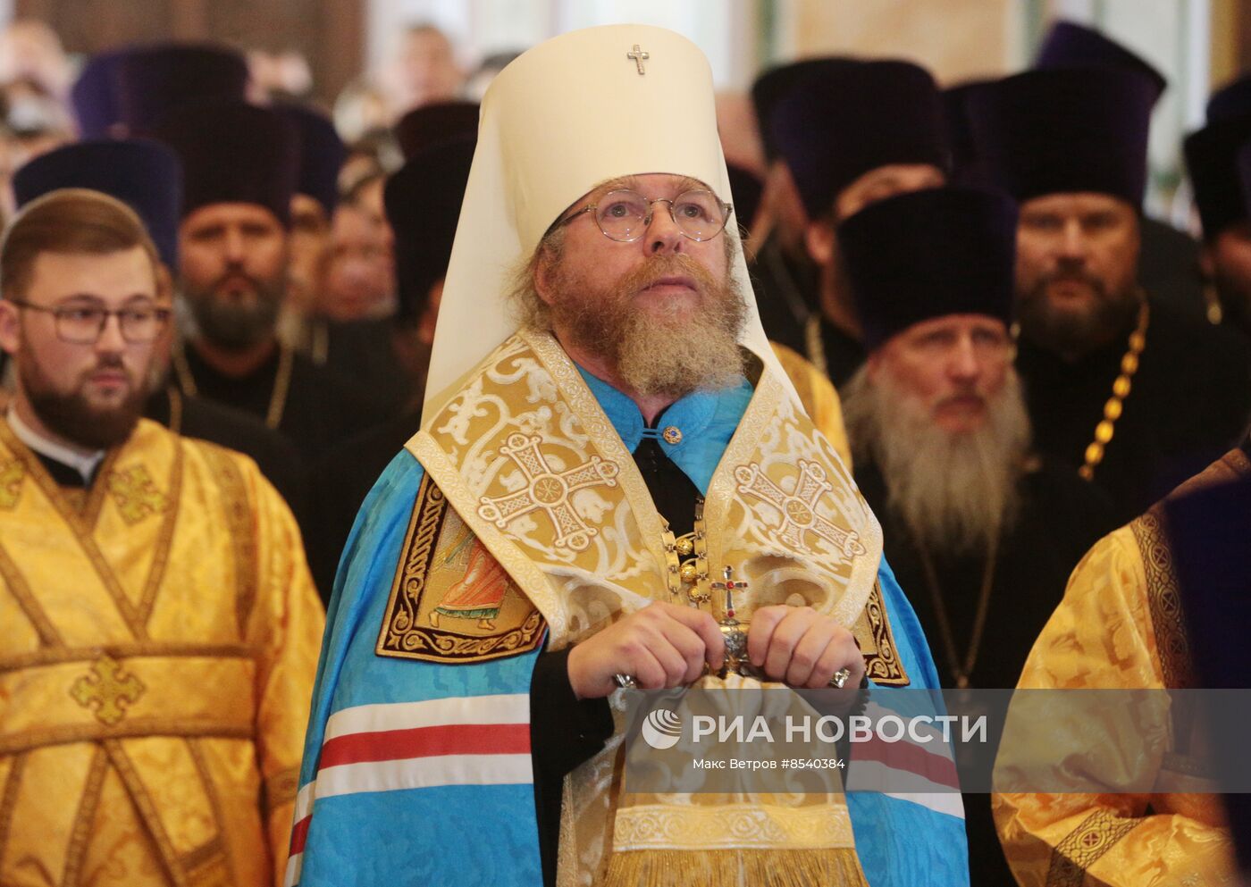 Торжественная встреча нового главы митрополии Крыма Тихона