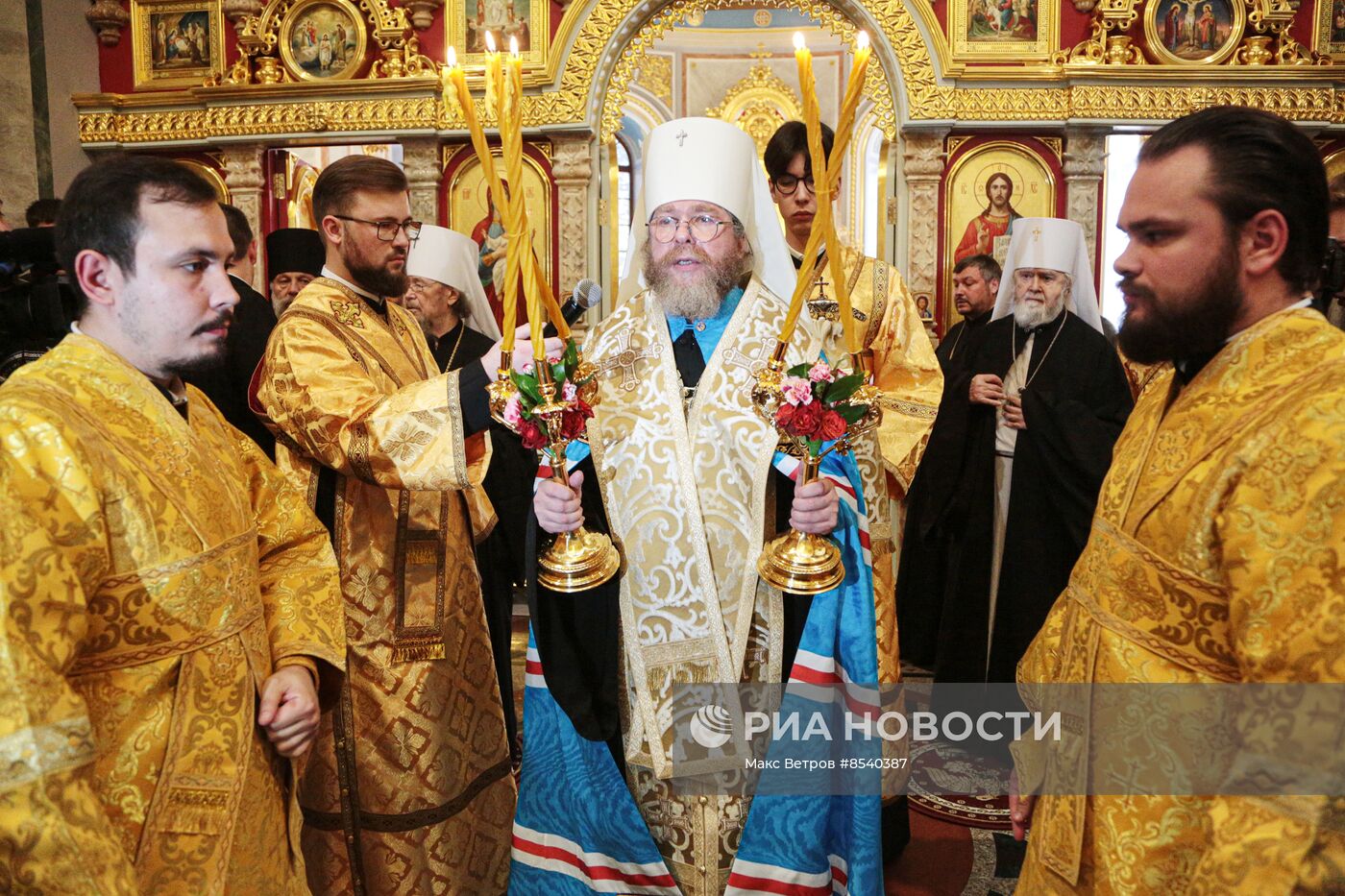 Торжественная встреча нового главы митрополии Крыма Тихона