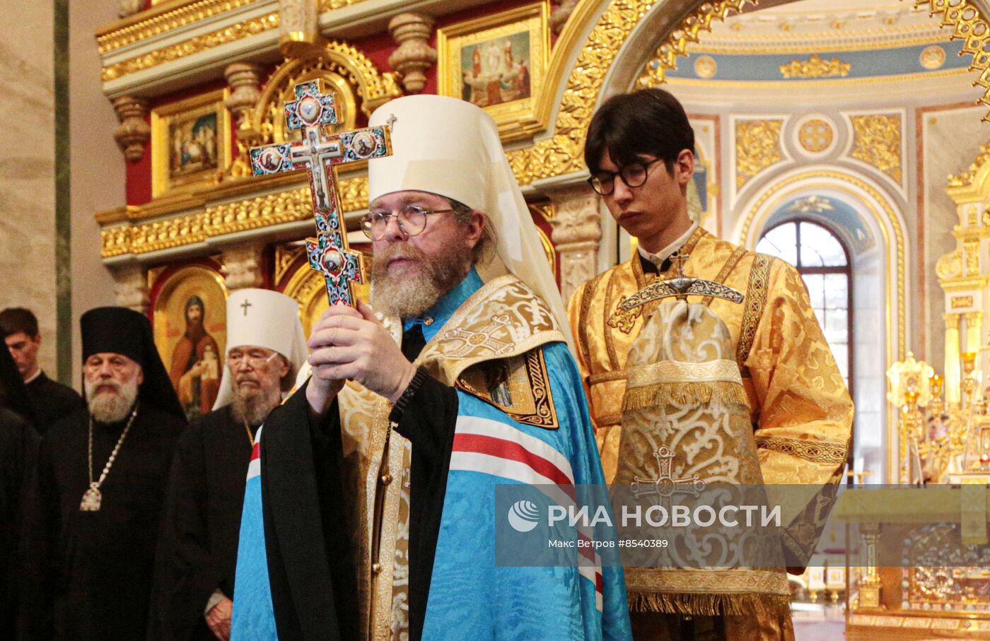 Торжественная встреча нового главы митрополии Крыма Тихона