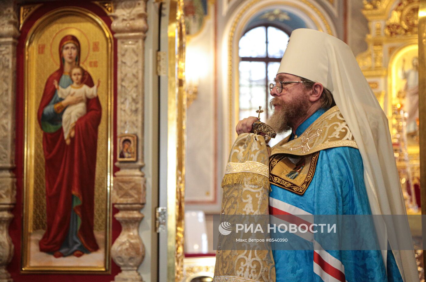 Торжественная встреча нового главы митрополии Крыма Тихона