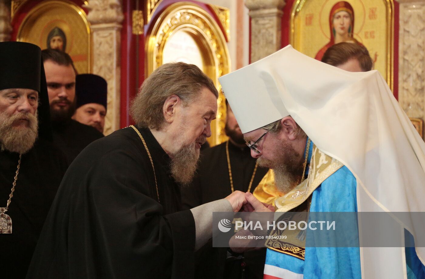 Торжественная встреча нового главы митрополии Крыма Тихона