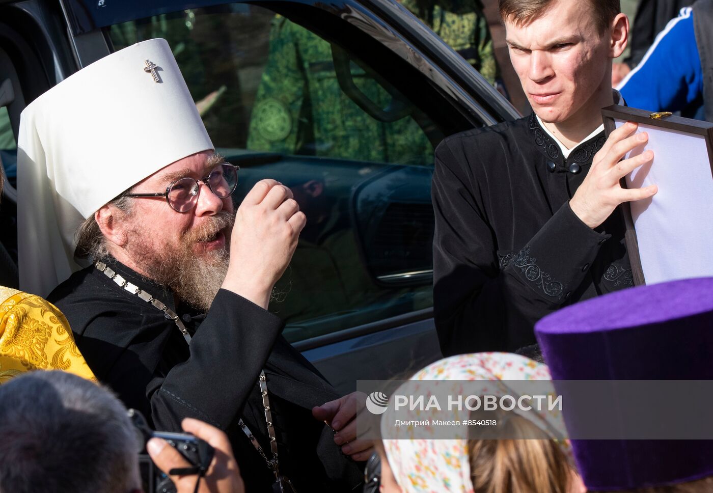 Торжественная встреча нового главы митрополии Крыма Тихона