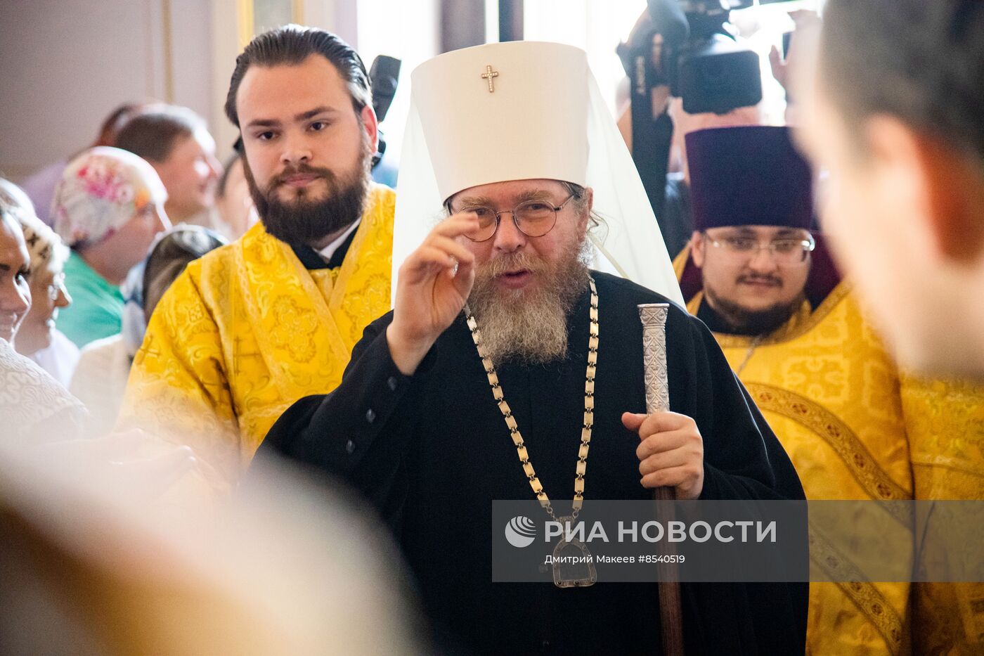 Торжественная встреча нового главы митрополии Крыма Тихона