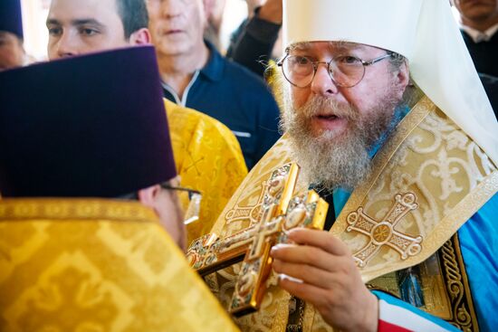 Торжественная встреча нового главы митрополии Крыма Тихона