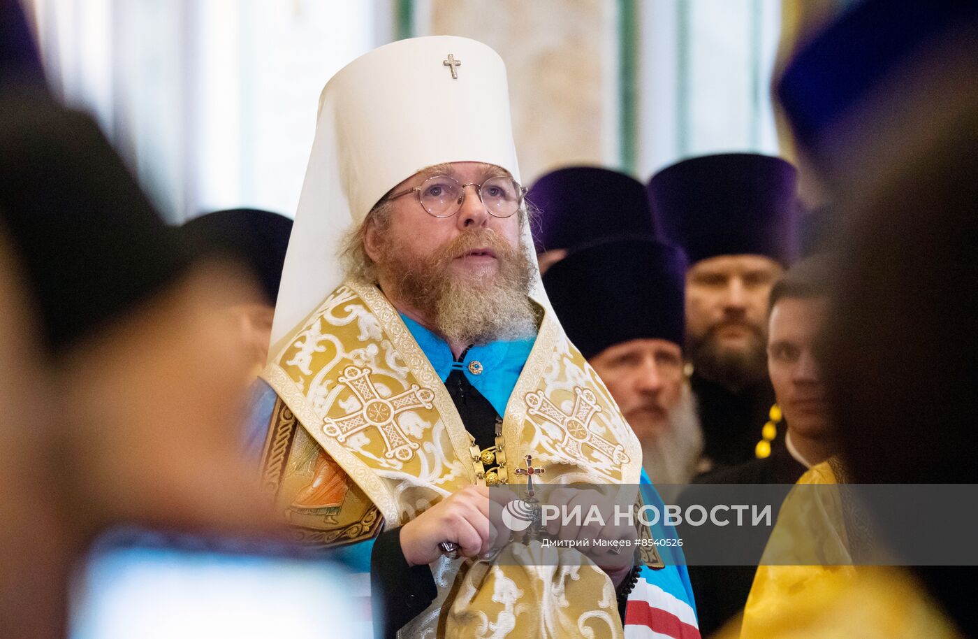 Торжественная встреча нового главы митрополии Крыма Тихона