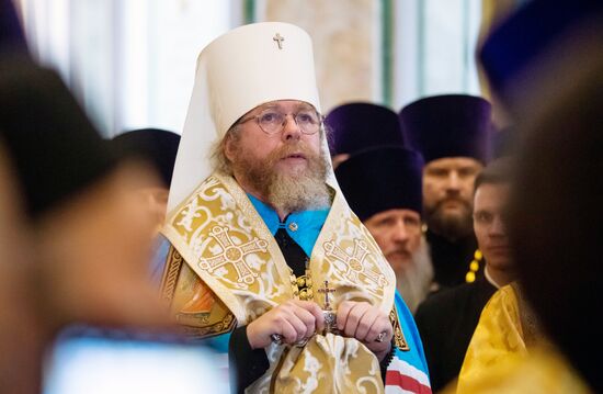 Торжественная встреча нового главы митрополии Крыма Тихона