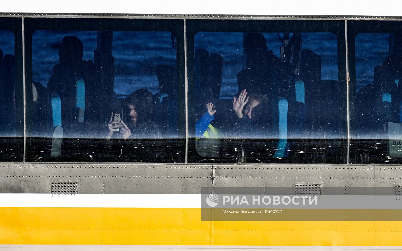 Судно на подводных крыльях "Метеор 120Р" в Казани