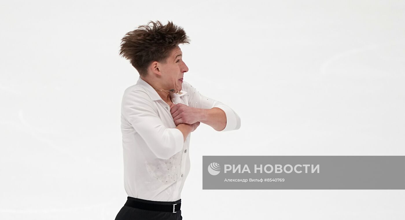 Фигурное катание. Гран-при России "Сердце Сибири". Мужчины. Произвольная программа