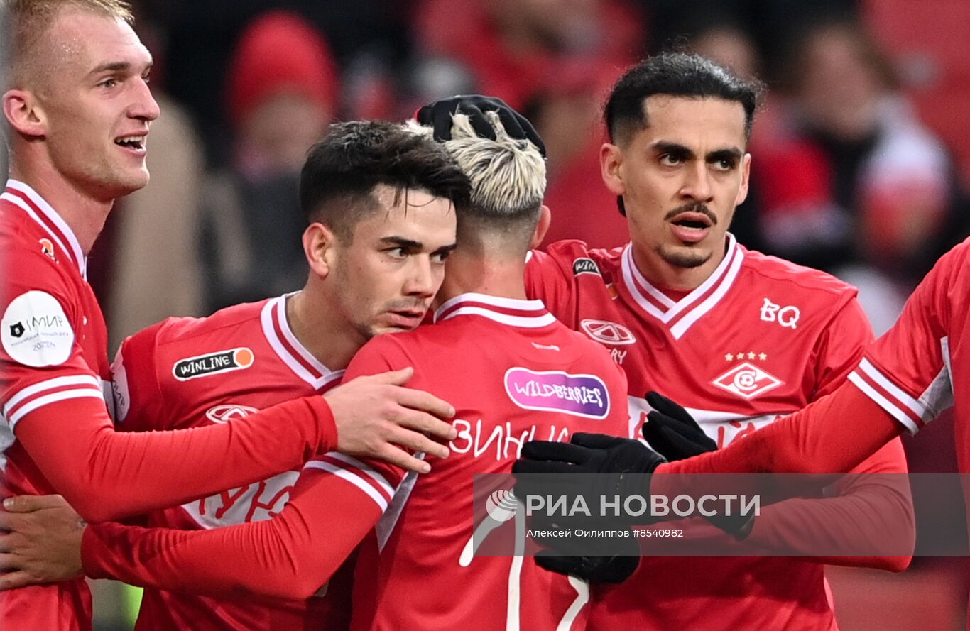 Футбол. РПЛ. Матч "Спартак" - "Пари НН"