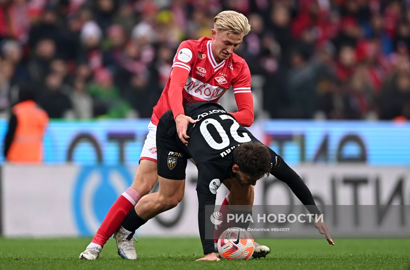 Футбол. РПЛ. Матч "Спартак" - "Пари НН"