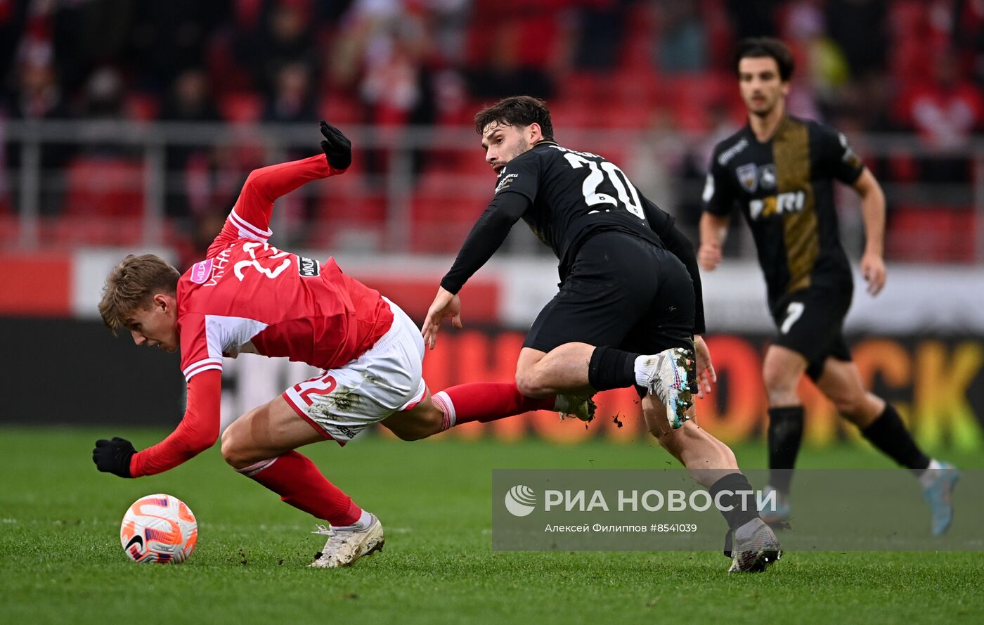 Футбол. РПЛ. Матч "Спартак" - "Пари НН"