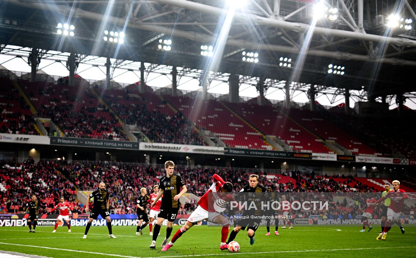 Футбол. РПЛ. Матч "Спартак" - "Пари НН"