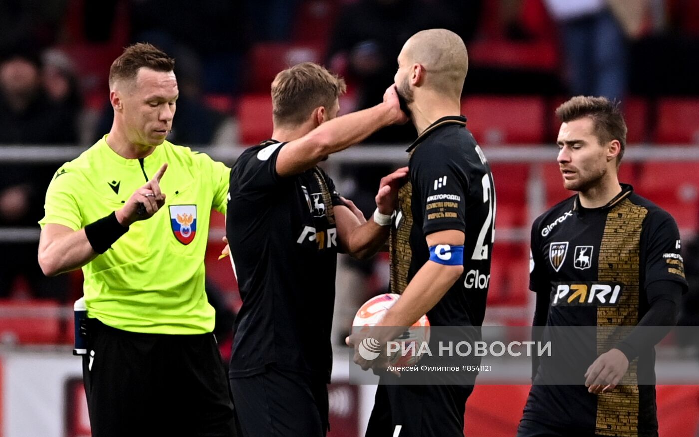 Футбол. РПЛ. Матч "Спартак" - "Пари НН"